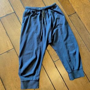 Sundry drop crotch harem pants